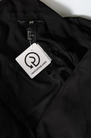 Γυναικείο πουκάμισο H&M, Μέγεθος S, Χρώμα Μαύρο, Τιμή 6,14 €