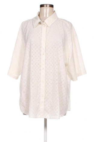 Γυναικείο πουκάμισο H&M, Μέγεθος XL, Χρώμα Εκρού, Τιμή 23,86 €