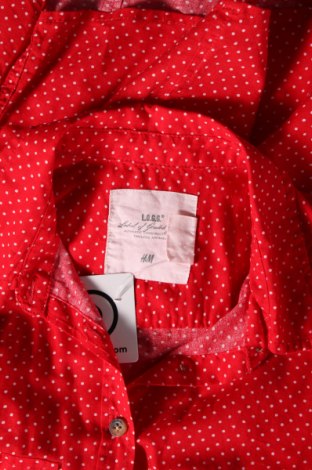Γυναικείο πουκάμισο H&M L.O.G.G., Μέγεθος XS, Χρώμα Κόκκινο, Τιμή 6,29 €
