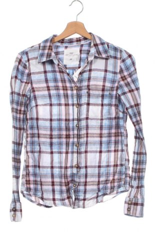 Γυναικείο πουκάμισο H&M L.O.G.G., Μέγεθος XS, Χρώμα Πολύχρωμο, Τιμή 6,14 €