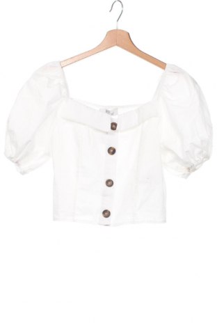 Γυναικείο πουκάμισο INFLUENCER, Μέγεθος XS, Χρώμα Λευκό, Τιμή 8,33 €