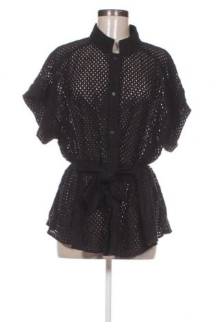 Γυναικείο πουκάμισο Ichi, Μέγεθος L, Χρώμα Μαύρο, Τιμή 9,39 €