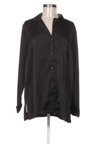 Γυναικείο πουκάμισο Lindex, Μέγεθος L, Χρώμα Μαύρο, Τιμή 8,25 €