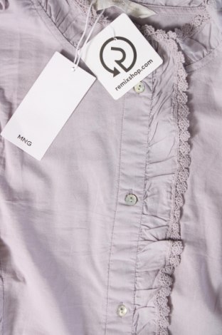 Γυναικείο πουκάμισο Mango, Μέγεθος XS, Χρώμα Γκρί, Τιμή 6,39 €
