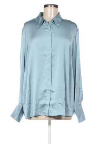 Γυναικείο πουκάμισο Mango, Μέγεθος XL, Χρώμα Μπλέ, Τιμή 19,18 €