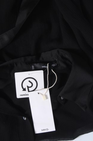 Γυναικείο πουκάμισο Mango, Μέγεθος XS, Χρώμα Μαύρο, Τιμή 6,39 €