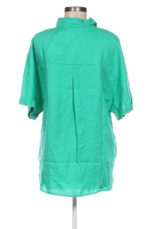 Дамска риза Mango, Размер L, Цвят Зелен, Цена 62,00 лв.