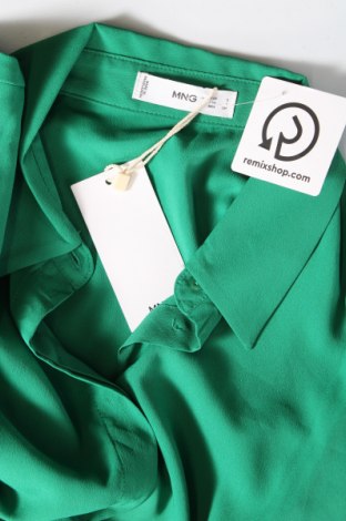 Дамска риза Mango, Размер S, Цвят Зелен, Цена 62,00 лв.