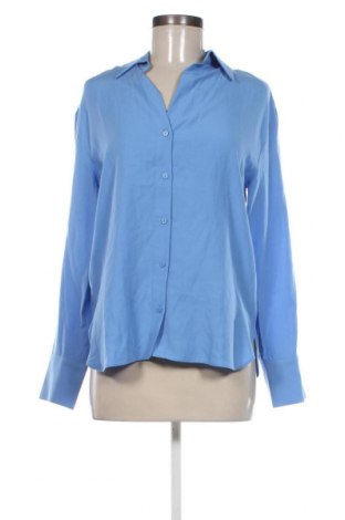 Γυναικείο πουκάμισο Mango, Μέγεθος XS, Χρώμα Μπλέ, Τιμή 9,59 €