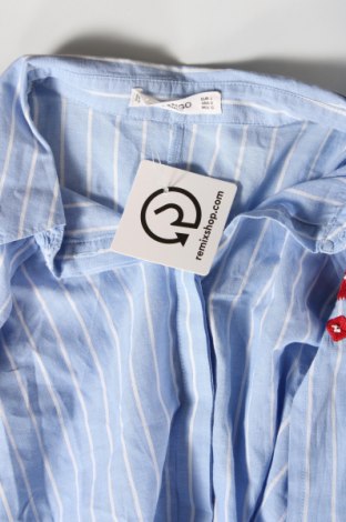 Γυναικείο πουκάμισο Mango, Μέγεθος L, Χρώμα Μπλέ, Τιμή 6,64 €