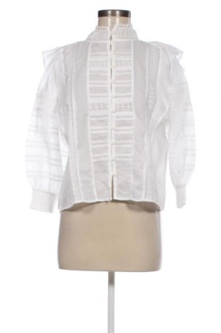 Γυναικείο πουκάμισο Mango, Μέγεθος S, Χρώμα Λευκό, Τιμή 12,78 €