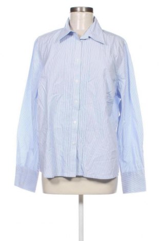 Γυναικείο πουκάμισο Marco Pecci, Μέγεθος XL, Χρώμα Μπλέ, Τιμή 12,79 €