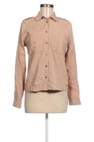 Γυναικείο πουκάμισο Melting Stockholm, Μέγεθος M, Χρώμα  Μπέζ, Τιμή 4,21 €