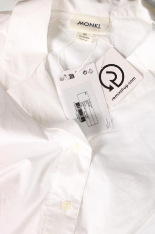 Дамска риза Monki, Размер XS, Цвят Бял, Цена 11,20 лв.