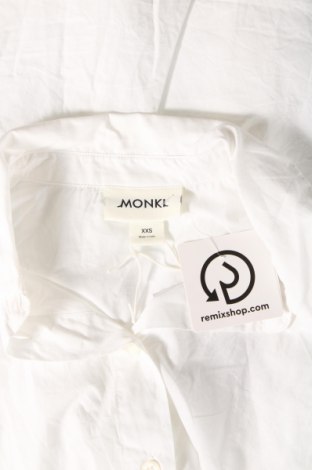 Γυναικείο πουκάμισο Monki, Μέγεθος XXS, Χρώμα Λευκό, Τιμή 28,87 €