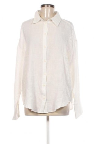 Γυναικείο πουκάμισο Monki, Μέγεθος L, Χρώμα Λευκό, Τιμή 11,55 €