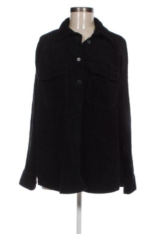 Γυναικείο πουκάμισο Monki, Μέγεθος L, Χρώμα Μαύρο, Τιμή 6,18 €