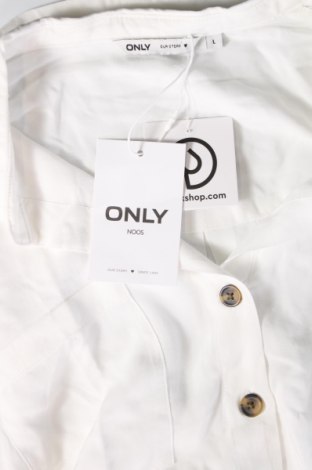 Дамска риза ONLY, Размер L, Цвят Бял, Цена 32,20 лв.