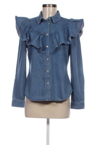 Γυναικείο πουκάμισο ONLY, Μέγεθος M, Χρώμα Μπλέ, Τιμή 13,04 €