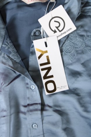 Γυναικείο πουκάμισο ONLY, Μέγεθος L, Χρώμα Μπλέ, Τιμή 7,82 €