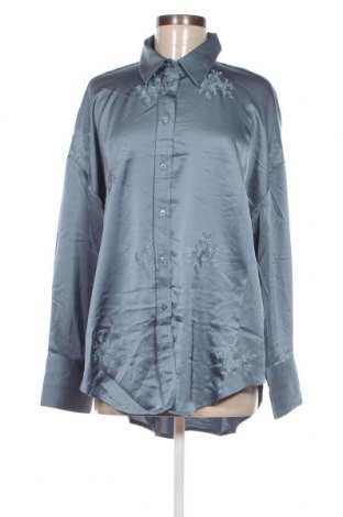 Γυναικείο πουκάμισο ONLY, Μέγεθος L, Χρώμα Μπλέ, Τιμή 9,48 €