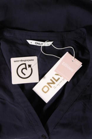 Γυναικείο πουκάμισο ONLY, Μέγεθος M, Χρώμα Μπλέ, Τιμή 4,74 €