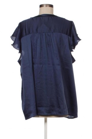 Γυναικείο πουκάμισο ONLY Carmakoma, Μέγεθος XXL, Χρώμα Μπλέ, Τιμή 23,71 €