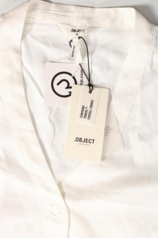 Дамска риза Object, Размер M, Цвят Бял, Цена 15,40 лв.