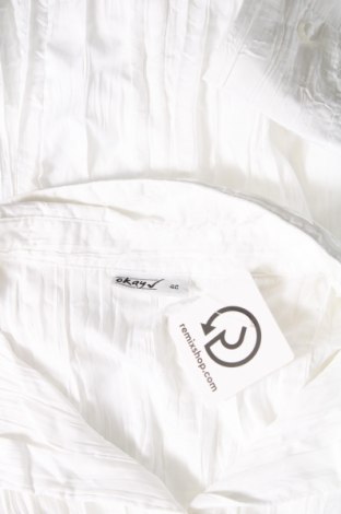 Γυναικείο πουκάμισο Okay, Μέγεθος XL, Χρώμα Λευκό, Τιμή 15,46 €