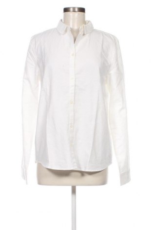 Γυναικείο πουκάμισο Pieces, Μέγεθος L, Χρώμα Λευκό, Τιμή 9,48 €