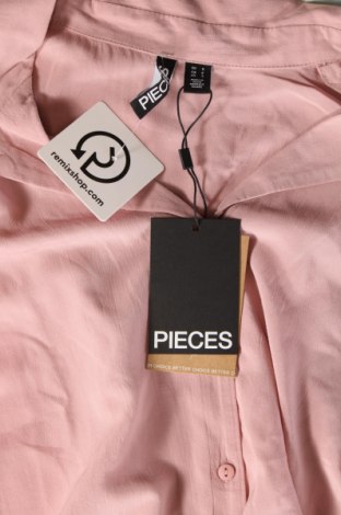 Γυναικείο πουκάμισο Pieces, Μέγεθος S, Χρώμα Ρόζ , Τιμή 4,74 €