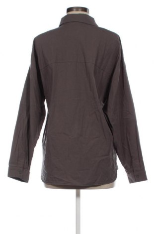 Γυναικείο πουκάμισο Pieces, Μέγεθος M, Χρώμα Γκρί, Τιμή 5,22 €