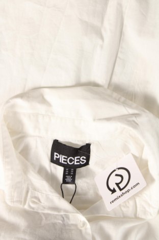 Dámska košeľa  Pieces, Veľkosť XS, Farba Biela, Cena  4,98 €