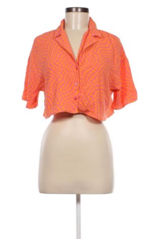 Γυναικείο πουκάμισο Pull&Bear, Μέγεθος M, Χρώμα Πολύχρωμο, Τιμή 6,24 €