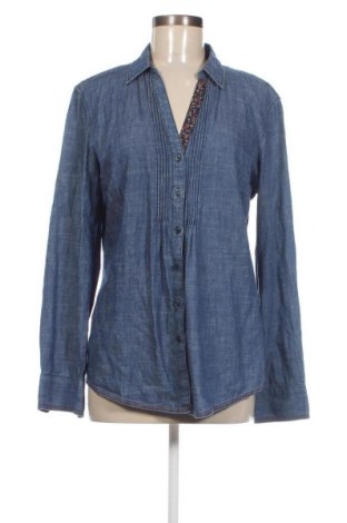 Γυναικείο πουκάμισο S.Oliver, Μέγεθος L, Χρώμα Μπλέ, Τιμή 10,78 €