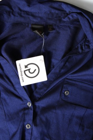 Γυναικείο πουκάμισο S.Oliver, Μέγεθος S, Χρώμα Μπλέ, Τιμή 8,35 €