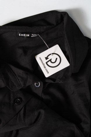 Γυναικείο πουκάμισο SHEIN, Μέγεθος L, Χρώμα Μαύρο, Τιμή 6,96 €