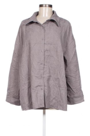 Γυναικείο πουκάμισο SHEIN, Μέγεθος XL, Χρώμα Γκρί, Τιμή 5,10 €