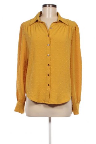 Γυναικείο πουκάμισο SHEIN, Μέγεθος M, Χρώμα Κίτρινο, Τιμή 6,63 €