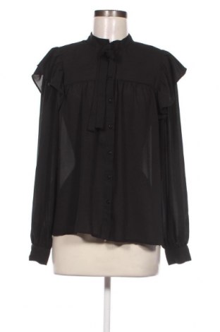 Γυναικείο πουκάμισο Sinsay, Μέγεθος M, Χρώμα Μαύρο, Τιμή 6,51 €