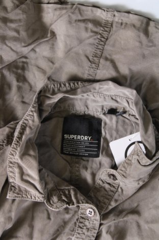 Damenbluse Superdry, Größe M, Farbe Grau, Preis 8,99 €