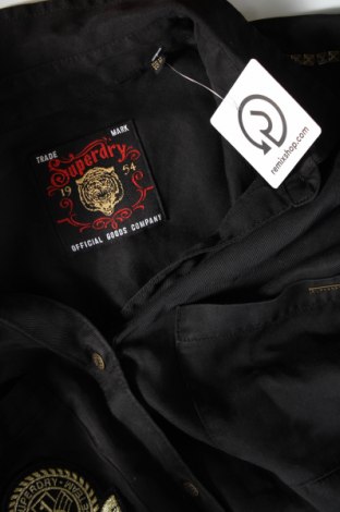 Γυναικείο πουκάμισο Superdry, Μέγεθος M, Χρώμα Μαύρο, Τιμή 10,17 €