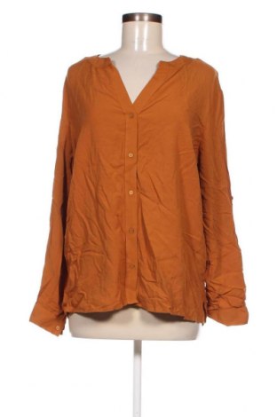 Γυναικείο πουκάμισο Tom Tailor, Μέγεθος L, Χρώμα Καφέ, Τιμή 28,69 €