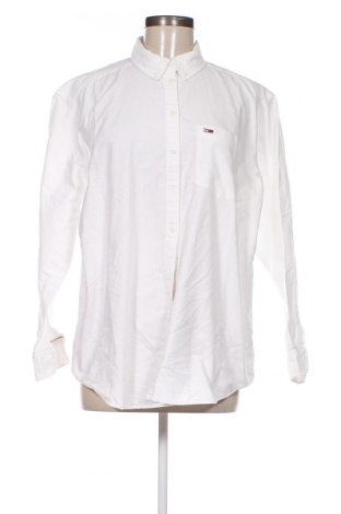 Γυναικείο πουκάμισο Tommy Jeans, Μέγεθος M, Χρώμα Λευκό, Τιμή 44,47 €