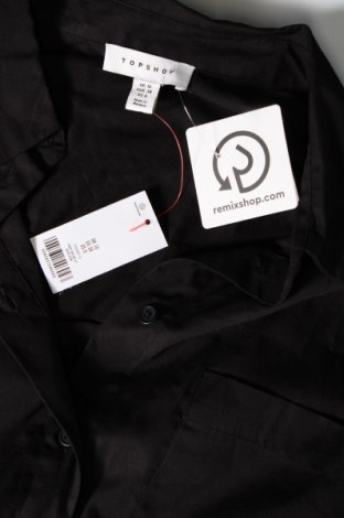 Дамска риза Topshop, Размер M, Цвят Черен, Цена 15,40 лв.