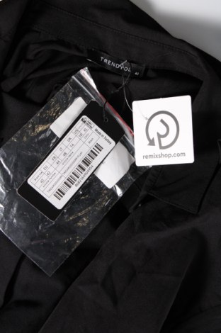 Γυναικείο πουκάμισο Trendyol, Μέγεθος L, Χρώμα Μαύρο, Τιμή 6,75 €