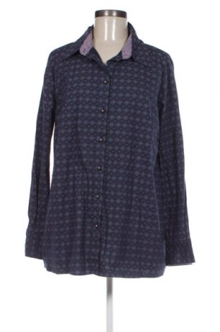 Γυναικείο πουκάμισο Ulla Popken, Μέγεθος L, Χρώμα Μπλέ, Τιμή 8,41 €