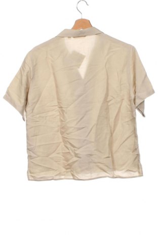 Γυναικείο πουκάμισο Uniqlo, Μέγεθος XS, Χρώμα  Μπέζ, Τιμή 17,36 €