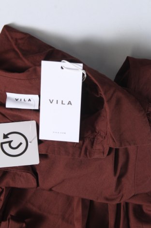 Дамска риза VILA, Размер XS, Цвят Кафяв, Цена 46,00 лв.