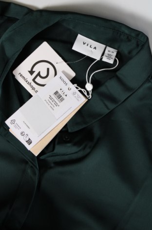 Дамска риза VILA, Размер L, Цвят Зелен, Цена 11,50 лв.